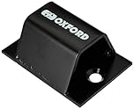 Oxford LK397 Brute Force Ground Anchor. Motorcycle Motorbike Bicycle Ebike Security/Wall Anchor, Black