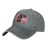 Gorra Trucker Bandera De EE. UU. con Rayas Rojas De Bomberos Sport Hat Resistente Gorra De Béisbol Retro Gorra De Beisbol Cap para Hombre Aire Libre Niño