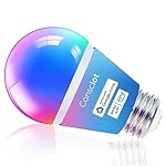 Consciot Smart Light Bulbs, LED Light Bulb That Works with Alexa & Google Home, Music Sync, RGBTW Color Changing Light Bulb, A19 E26 2.4Ghz WiFi Light Bulbs 60 watt Equivalent, 800lm Dimmable, 1 Pack