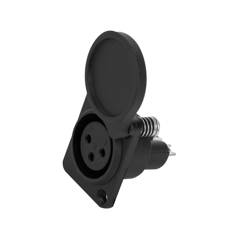TVAAGHBCBR Battery Charger Port Adapter, 3-pin Connector, Electric Scooter Jack, Electric Wheelchair(Vert clair)