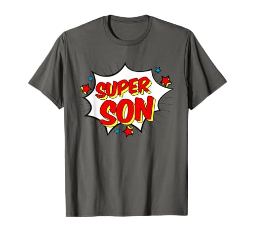 Camiseta de superhéroe de superhéroe a juego con camisas de