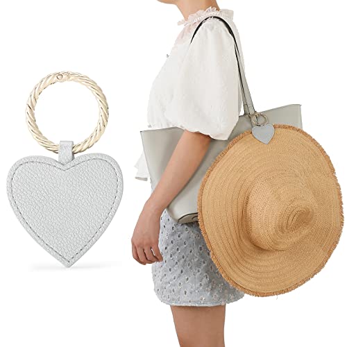 LABRIMP 4 Pezzi Clip Antivento per Cappelli da Viaggio Fermaglio