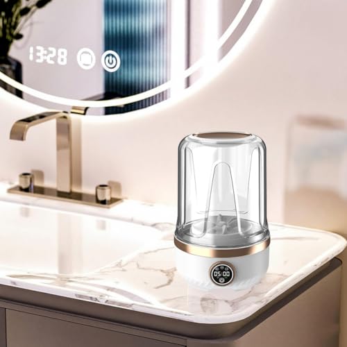 Mini lavadora portátil de 2 litros automática e inalámbrica para camping 3