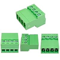 5Sets 4-Pin 15EDGRK 3.81mm Schraube Steckbare Klemmenblock – Ansicht 7