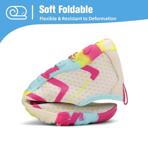 Image of Mishansha Water Shoes for Women Men, Quick-Dry Barefoot Swim Shoes with Drainage Holes, Lightweight Aqua Shoe for Beach Pool River Boating Yoga Walking