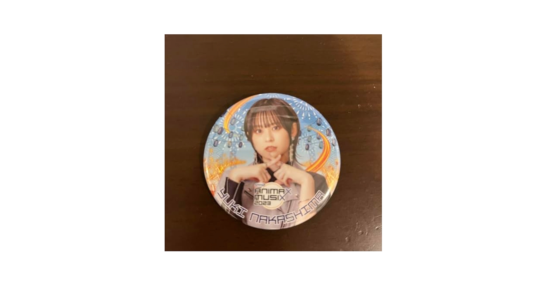 Amazon.co.jp: 中島由貴 缶バッジ ANIMAX MUSIX 2023 グッズ x