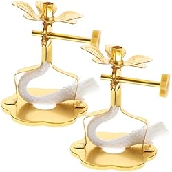 Lamparas Venecianas Antiguas Cabilock 2 Uds Portalámparas Adornos De Taza De Té De Mantequilla De Almendras Quemador De Lámpara De Vidrio Antiguo Estante De Mecha De Lámpara De Buda Estante De Mecha De Lámpara De