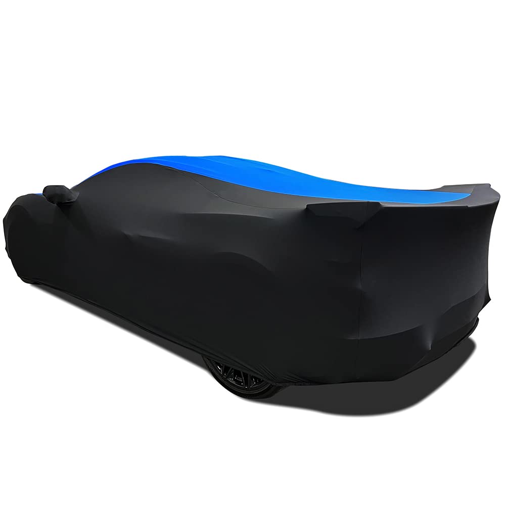 C8 Corvette Custom Fit Car Cover - Indoor Ultraguard Stretch Satin Sport Series - The Ultimate High End — view 7
