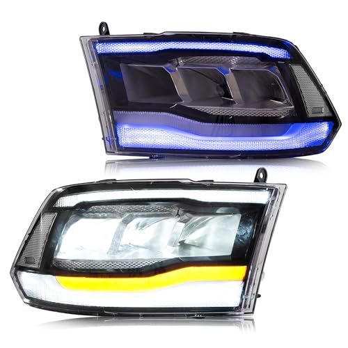 VLAND LED Headlights Compatible with Dodge RAM 1500 2009-201