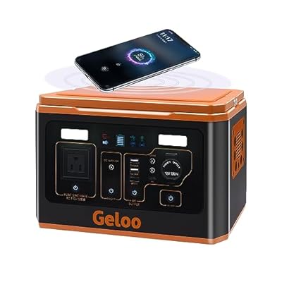 Portable Power Station 499Wh Capacity Solar Gen...