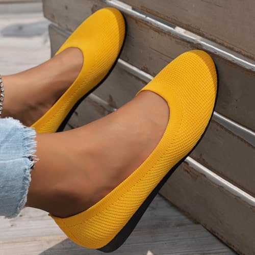 Baskets sport d'été tricotées légères souples pour marche active - 5