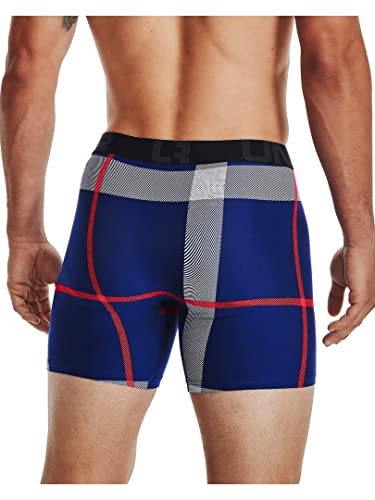 Image of Under Armour mens Multi-pack Performance Tech Boxerjock Brief, 6 inch Inseam, All-day Comfort & Soft