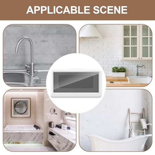 Funda de ducha para móvil con pantalla táctil para evitar salpicaduras en el baño 5