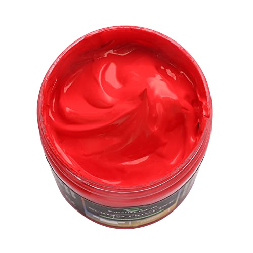 Smalltongue Fabric Screen Printing Ink Red, 8-Ounce (240Ml), Chalk Paste Paint For Silk Screen, Transfer Paste For Screen Print, For Diy #TOP1