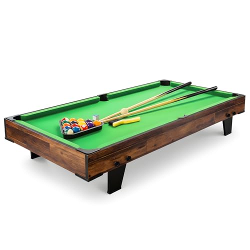 HLC Table de Billard, adaptée aux Adultes et aux Enfants, 120 × 60 × 20 cm, avec Accessoires complets