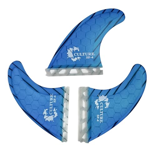 Palmes de surf Culture Supply HCM-4 Bleues en Taille M