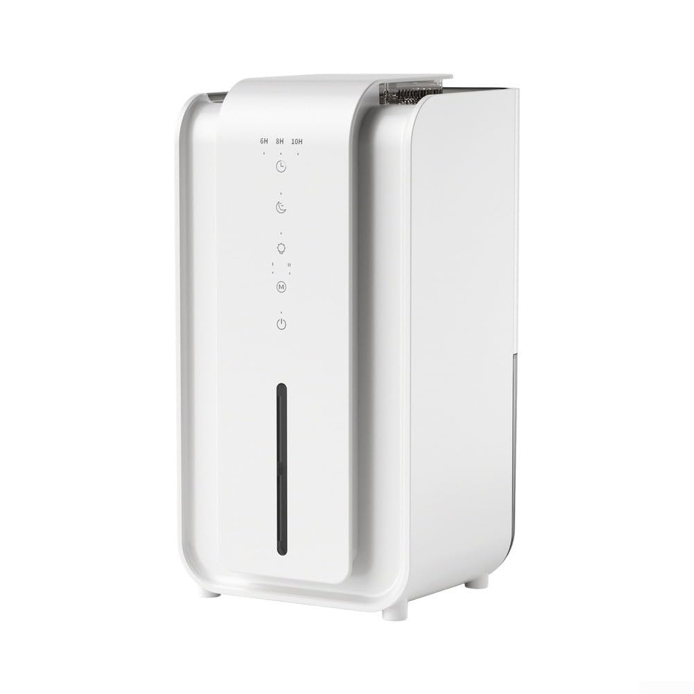 Deumidificatore elettrico 1500ml Timer silenzioso per casa (Regno Unito) | Rimuove l'umidità in eccesso, serbatoio grande da 1500 ml, funzionamento silenzioso sotto i 30 db, ideale per camere da letto