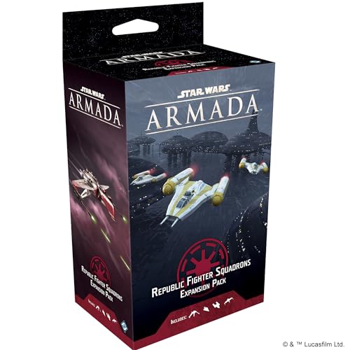 Fantasy Flight Games FFG - Star Wars Armada : Republic Fighter Squadrons Expansion Pack - en