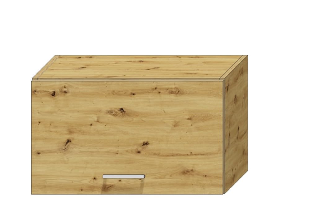 Genérico Muebles de Cocina Completa Color Roble Artesano 240 cms Encimera incluida ref-24b