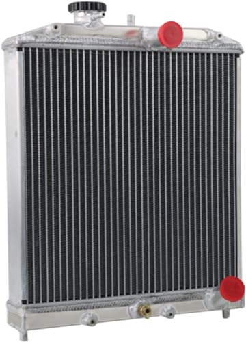 Aluminium Radiator for 1988-2001 Honda Civic/Civic Del Sol/Integra EG EK D15 D16 B16 B18 Petrol Hatchback Petrol Saloon & 1993-2001 Acura Integra, 3 Row Full Aluminium Cooling Radiator