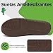Imagen de SAGUARO Zuecos de Verano para Hombre Mujer Transpirable Zapatillas de Playa Marrón 42 EU
