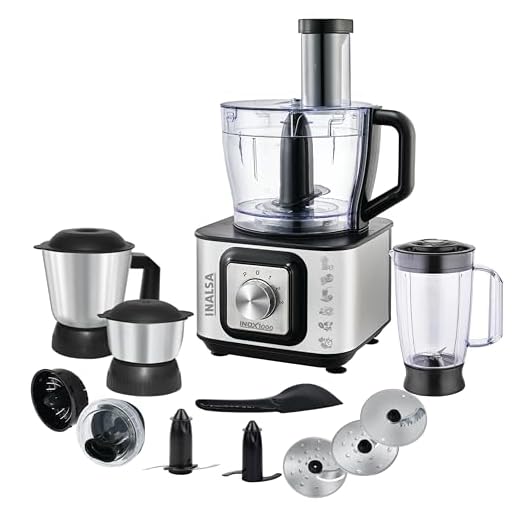 Inalsa INOX 1000 Food Processor