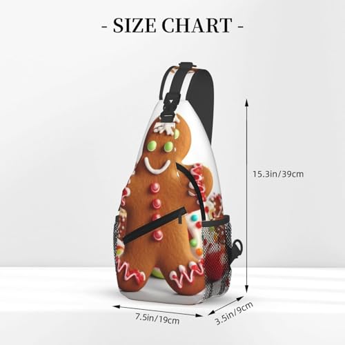 Bolso Cruzado de Pecho para Hombre y Mujer Negro miniatura 3