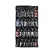 Versatile Tactical Pocket Knife Display Case, Heavy Duty Large Folding Knife Roll, Durable Small Knife Holder Carrier Protectors with 24 Slots, Carry Handles and Secure Buckles (HGJ60-S)