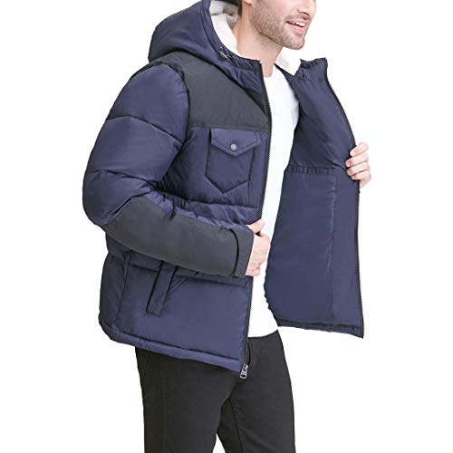 Image of Levi's Men's Performance Hooded Puffer Trucker Jacket (Regular & Big & Tall Sizes)