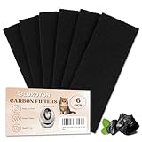 6 Pack Carbon Filters Compatible with Litter-Robot 3 - Durable Filter Replacement for Litter-Robot Carbon Filters for Absorbing Odors Control Damp from Pets, Keep Home Fresh, Compatible Accessories