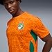 PUMA Men's Kenya Ivory Coast Home Jersey Replica, Rickie Orange-Sport Green SS26, Medium Fif Replica