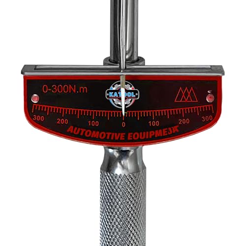 Image of 1 /2 Inch Drive 20 inch Dual-Drive Beam Torque Wrench 0-300Nm /0.1kg Increments SAE /MM Compatible