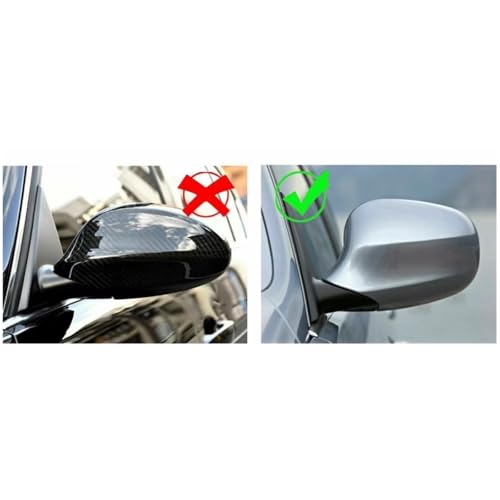Capuchon de rétroviseur pour BMW E92 E93 E82 E88 2010-2013 coque extérieure de remplacement 2 pièces