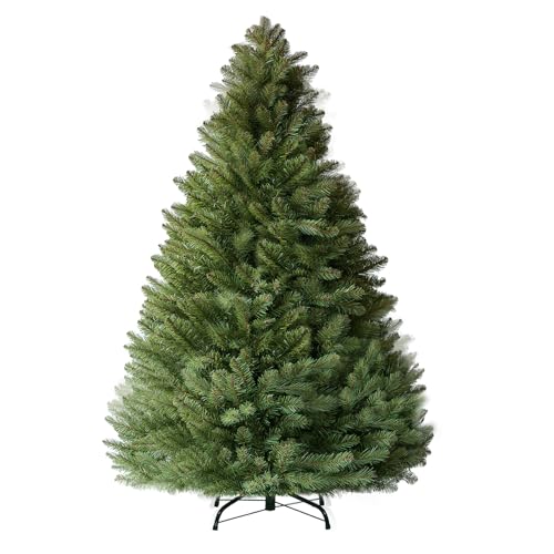 6ft Artificial Christmas Tree Premium Pine Xmas Tree with 1000 Branch Tip, 1 Minute Christmas Tree...