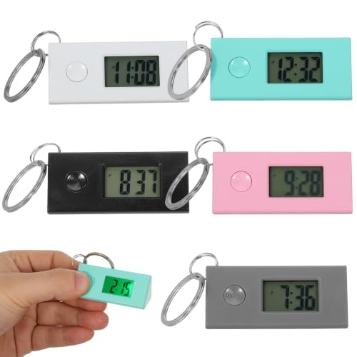 Reloj colgante digital silencioso TOPBATHY sin tictac para evitar distracciones en exámenes
