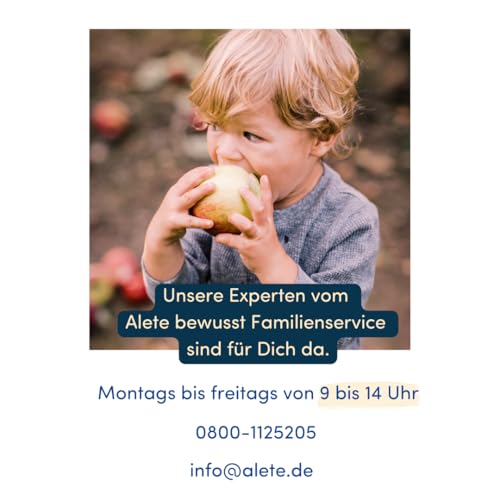 Alete Bio Schnitties Vollkorn Und Apfel 8 x 132 g