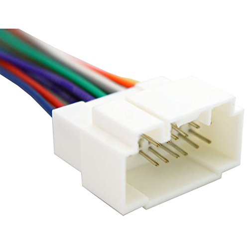 Harmony Audio Compatible with 2007-2011 Suzuki SX4 HA-701721 Stereo to Aftermarket Radio Install Harness Adapter