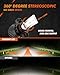 SEALIGHT 5201 5202 LED Fog Light Bulbs or DRL, 400% Super Brighter PS19W PS24W Fog Light Bulb for Car, 6000K Xenon White, 16 CSP Chips Fog Lights LED, Pack of 2