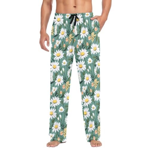 Pantalon de pyjama homme à poches idéal pour vos moments de détente casanière