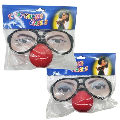 Eyewear ? Humorous Party Glasses, Male Female Costume Accessory, Unique Fun Prop | Perfect For Cosplay Family Gatherings Hallowe