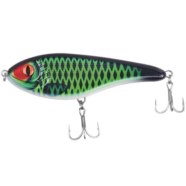 Esca Artificiale Headbanger Cranky Shad 10,1cm 33g - Affondante Lenta Per Luccio E Lucioperca - Vari Colori