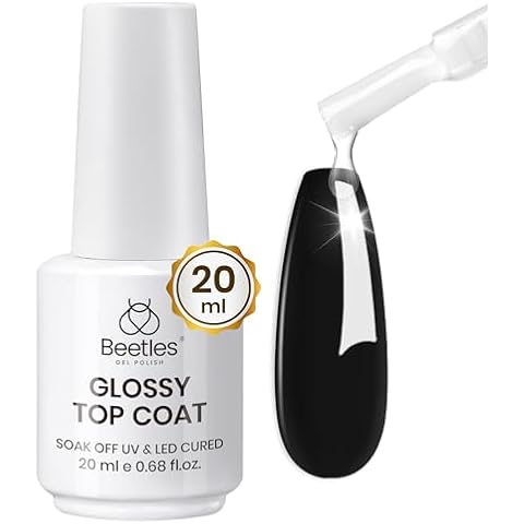 Beetles 20ml Gel Polish Top Coat Cover