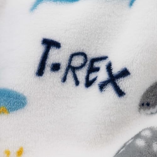Image of Flannel Toddler Blanket, 50 inchx40 inch, Polyester Blend, Roar, Unisex, Lightweight, Machine Wash, Blanket