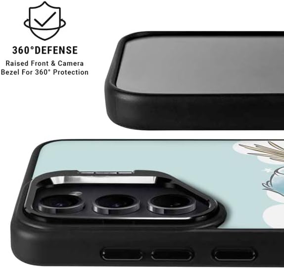 Skinit Kickstand Phone Case Compatible with Galaxy S25 Ultra - Officially Licensed Disney Lilo and Stitch Stitch and Scrump Design