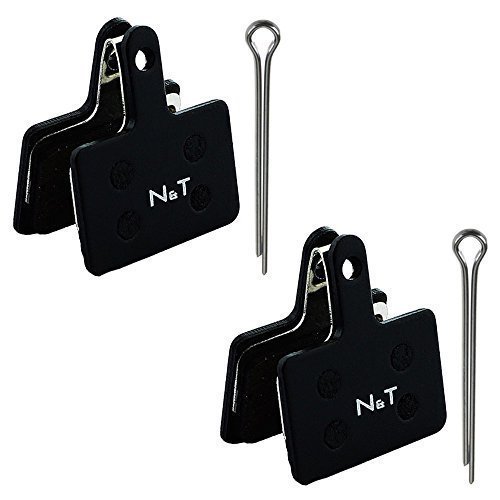 Plaquette de frein Clarks M1 S2 nt-bp004/SM semi-métallique pour frein à disque de vélo, lot de 2