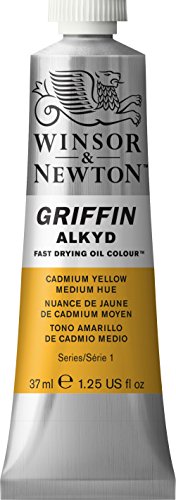 Finis les glacis qui bavent : huile alkyde Griffin Winsor & Newton Jaune