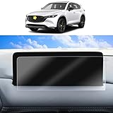 SKTU 2021 2022 Mazd a CX-5 CX-8 CX-9 Connect 10.25In Plastic Screen Protector Navigation Display High Clarity Anti-Scratch Touch PET Plastic Crystal Clear Protective Film (2Pcs)