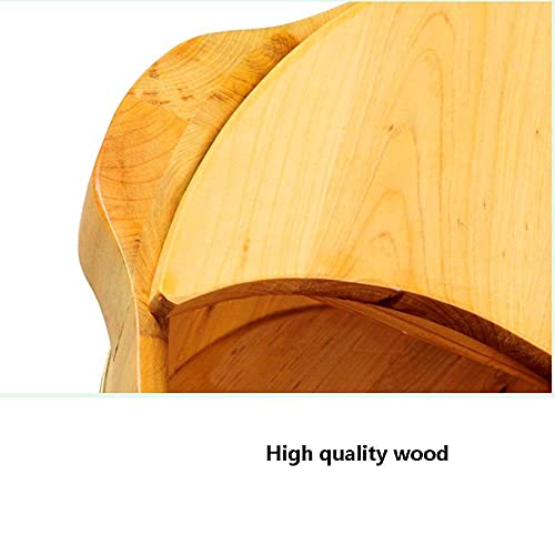 Cubeta de Madera para Baño de Pies 25 cm para Spa miniatura 5