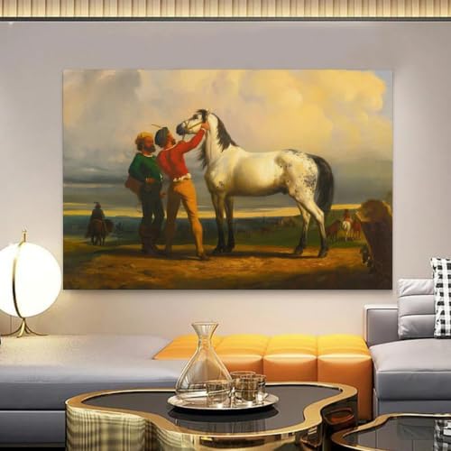 Affiche Le Cheval Gris Rosa Bonheur | Impression Réalisme 40x60cm