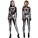 Tyafzzn Halloween Kostüm Damen Skelett, Skelett Jumpsuit Damen, Body Skelett Damen, Kostüm für Erwachsene & Verkleidung für Partys, Karneval & Halloween(Schwarz) L Baby,Schwarz günstig Kaufen-Tyafzzn Halloween Kostüm Damen Skelett, Skelett Jumpsuit Damen, Body Skelett Damen, Kostüm für Erwachsene & Verkleidung für Partys, Karneval & Halloween(Schwarz) L
